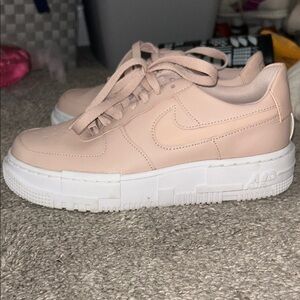 Nike Women's Blush Pink Air Forces